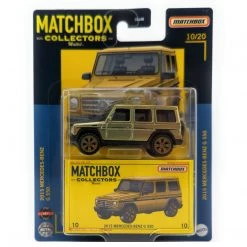 Matchbox Collectors Series 10/20 2015 Mercedes-Benz G 550 Metallic Gold 1:64 Scale Diecast Collectible Car