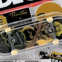 Tech Deck Primitive Skateboards Tamarin Giovanni Vianna Black And Gold Foil Complete Fingerboard Spin Master 5 Tech Deck Primitive Skateboards Tamarin Giovanni Vianna Black And Gold Foil Complete Fingerboard Spin Master