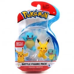 Pokemon Battle Figure Pack Squirtle And Pikachu Figures