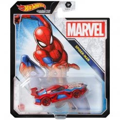Hot Wheels Marvel Character Cars Spider-Man 1:64 Scale Vehicle