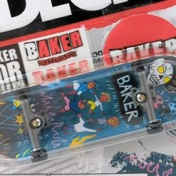 Tech Deck Baker Skateboards Kader Sylla Happy Campers Ultra Rare Complete Fingerboard Spin Master 5 Tech Deck Baker Skateboards Kader Sylla Happy Campers Ultra Rare Complete Fingerboard Spin Master