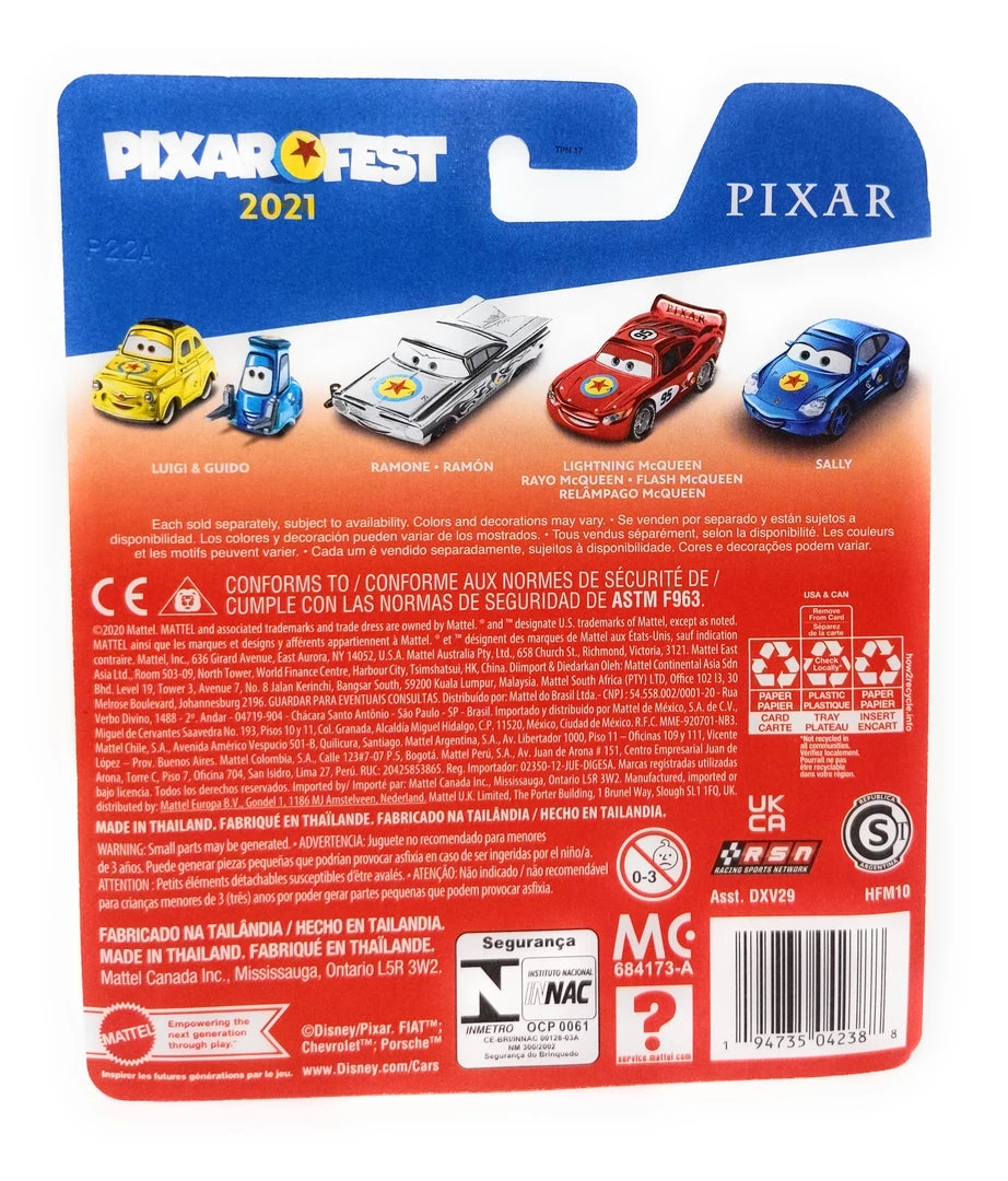 Disney Pixar Cars Disney Cars Pixar Fest 2021 Lightning McQueen 2 Disney Pixar Cars Disney Cars Pixar Fest 2021 Lightning McQueen