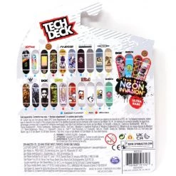 Tech Deck Maxallure Skateboards Rare 2021 Series Silver Foil Starting Line Lil Dre Complete Fingerboard