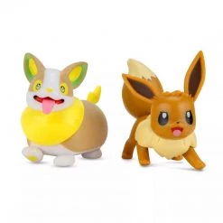 Pokémon Pokemon Battle Figure 2 Pack Eevee And Yamper, 2-inch