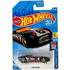 Toy Choo Choo 2018 Hot Wheels Hw Sports 4/10 - Fast Felion (Black)