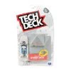 Spin Master Tech Deck Street Hits 2021 Series Blind Skateboards Reaper Box White And Blue Complete Fingerboard And Pyramid Obstacle