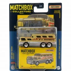 Matchbox Collectors Series 20/20 1955 GMC Scenic Cruiser 1:64 Scale Diecast Collectible Bus