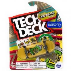 Tech Deck Throwback Series The New Deal Skateboards Spray Can Yellow Complete Fingerboard - 2021 Walmart Exclusive Spin Master