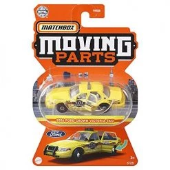 Matchbox 2006 Ford Crown Victoria Taxi (Yellow) 3/20, Moving Parts 2021