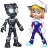 Marvel Spidey And His Amazing Friends Hero Reveal Black Panther & Ghost-Spider 2 Pack Disney Junior