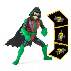 DC Comics Bat-Tech Robin 4-inch Action Figure With 3 Mystery Accessories, 1st Edition