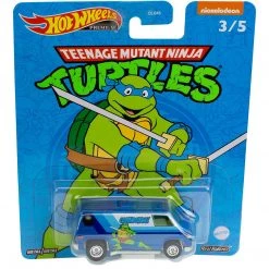 Hot Wheels Premium 70s Van Teenage Mutant Ninja Turtles Leonardo Van Nickelodeon 3/5
