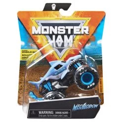 Monster Jam Megalodon With Wheelie Bar 1:64 Scale Truck, Show Time Series 18 Spin Master