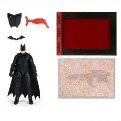 DC Comics The Batman DC Batman 4 Inch Action Figure, Accessories And Mystery Card