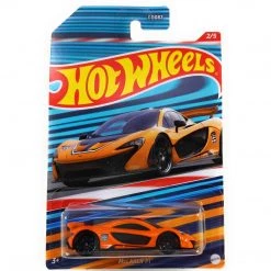 Hot Wheels McLaren P1, 2/5 Orange 1:64 Scale Vehicle Mattel