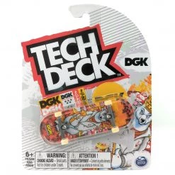 Spin Master Tech Deck DGK Skateboards John Shanahan Ghetto Land Rare Complete Fingerboard