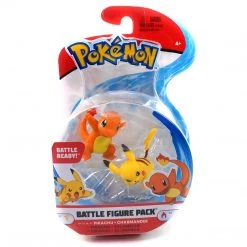 Pokemon Battle Figure Pack Pikachu And Charmander 2 Inch Figures Pokémon
