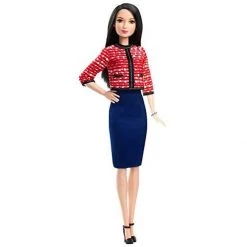 Barbie Political Candidate Doll, Tall Black-Haired Doll