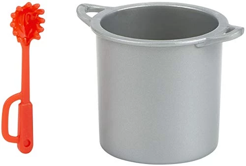 Barbie Pasta Chef Brunette Doll (12-In/30.40-cm) With Colorful Chef Top, Macaroni Print Pants, Chef Hat, Pasta Pot & Pasta Cutter Accessories, Great Gift For Ages 3 Years Old & Up, GTW38 4 Barbie Pasta Chef Brunette Doll (12-In/30.40-cm) With Colorful Chef Top, Macaroni Print Pants, Chef Hat, Pasta Pot & Pasta Cutter Accessories, Great Gift For Ages 3 Years Old & Up, GTW38