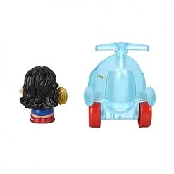 DC Comics Little People DC Superfriends Wheelies - Includes Wonder Woman Airplane And Figure