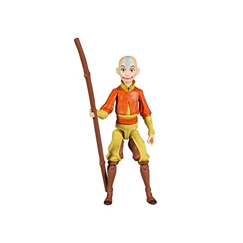 Avatar: The Last Airbender Aang Action Figure By McFarlane Toys - 2021 Release 4 Avatar: The Last Airbender Aang Action Figure By McFarlane Toys - 2021 Release