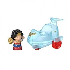 DC Comics Little People DC Superfriends Wheelies - Includes Wonder Woman Airplane And Figure
