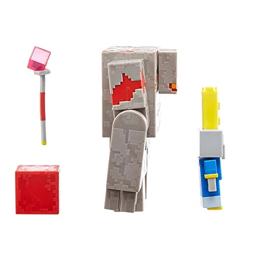 Minecraft Enchanter 3.25-in Collectible Battle Figure And Accessories 3 Minecraft Enchanter 3.25-in Collectible Battle Figure And Accessories