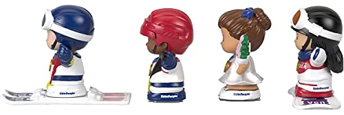 Toy Choo Choo Fisher-Price Little People Collector Team USA Winter Sports Set 5 Toy Choo Choo Fisher-Price Little People Collector Team USA Winter Sports Set