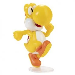 SUPER MARIO Running Yellow Yoshi 2.5" Collectible Toy Action Figure