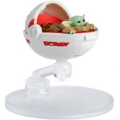 Hot Wheels Star Wars The Child Hover Pram Inspired By “The Mandalorian” With Flight Stand For Display, For Kids Of All Ages