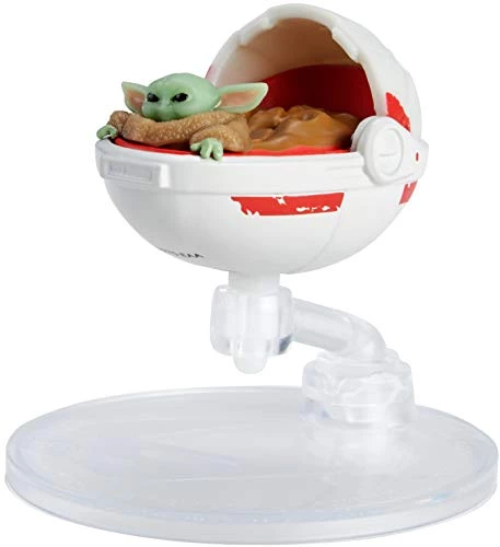 Hot Wheels Star Wars The Child Hover Pram Inspired By “The Mandalorian” With Flight Stand For Display, For Kids Of All Ages 2 Hot Wheels Star Wars The Child Hover Pram Inspired By “The Mandalorian” With Flight Stand For Display, For Kids Of All Ages