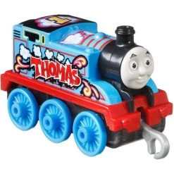 Thomas & Friends Graffiti Thomas Push Along Metal Engine