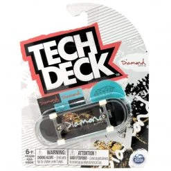 Tech Deck Diamond Supply Co OG Script White Rose Complete Fingerboard Spin Master
