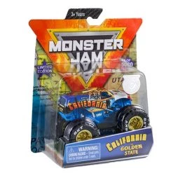 Monster Jam California State Truck Limited Edition 1 Of 5000 - 1:64 Scale Spin Master 5 Monster Jam California State Truck Limited Edition 1 Of 5000 - 1:64 Scale Spin Master