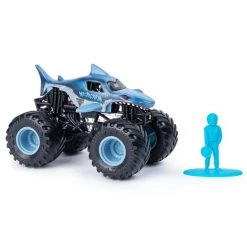 Monster Jam Megalodon 1:64 Scale Truck, Crazy Creatures Series