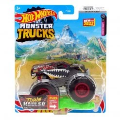 Hot Wheels Monster Trucks Town Hauler Twisted Tredz 1:64 Scale Toy Truck