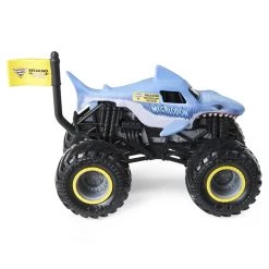 Spin Master Monster Jam Megalodon 1:64 Scale Truck, Breaking World Records Series