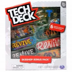 Tech Deck Revive Skateboards Sk8shop Bonus Pack - 2021 Series Spin Master