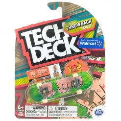 Tech Deck Throwback Series Toy Machine Skateboards Fists Green Rare Fingerboard - 2022 Walmart Exclusive Spin Master