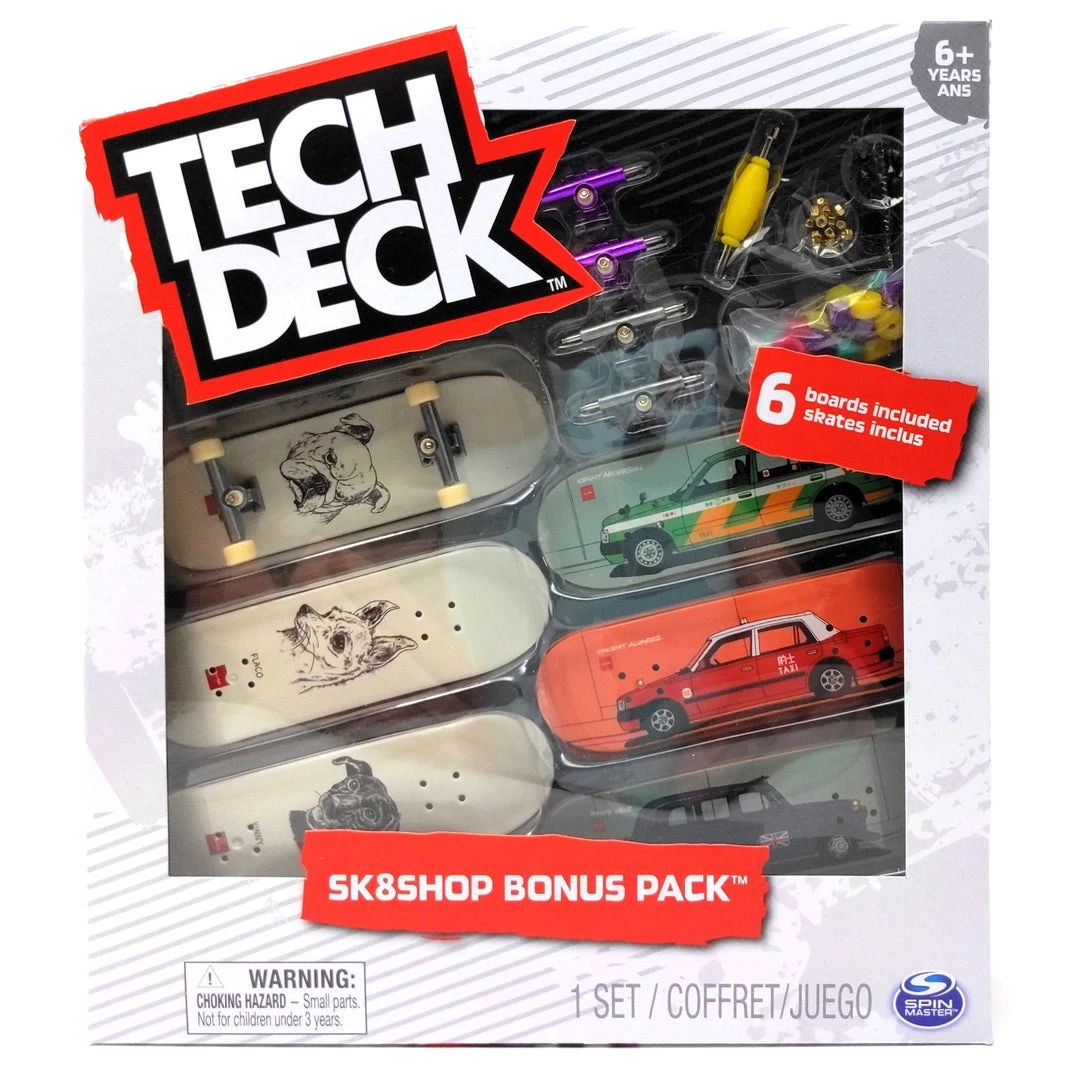 Tech Deck Chocolate Skateboards Sk8shop Bonus Pack - 2021 Series 1 Tech Deck Chocolate Skateboards Sk8shop Bonus Pack - 2021 Series