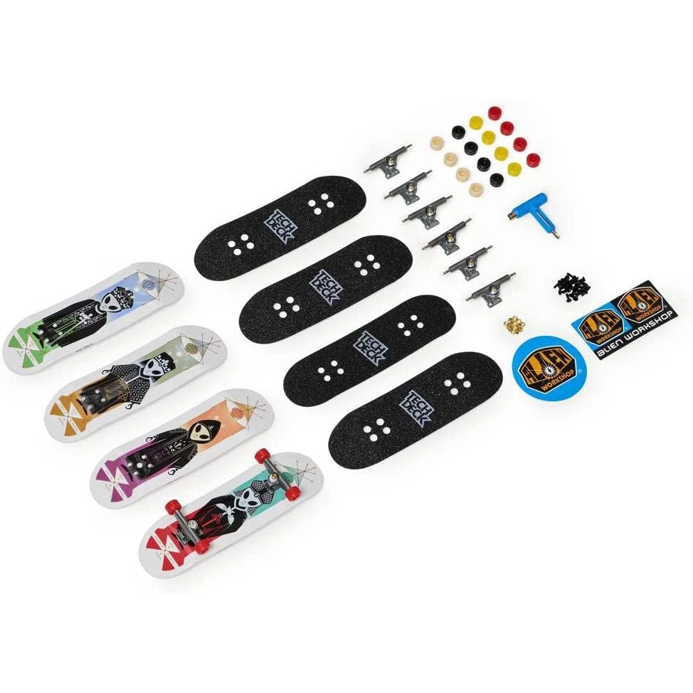 Tech Deck Alien Workshop Skateboards High Priests Series 2022 Fingerboard 4-Pack Spin Master 2 Tech Deck Alien Workshop Skateboards High Priests Series 2022 Fingerboard 4-Pack Spin Master