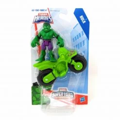 Playskool Heroes Hulk And Motorcycle Marvel Super Hero Adventures