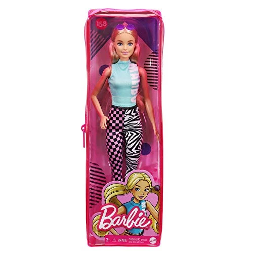 Mattel Barbie Fashionistas Doll #158 With Blonde Hair With Malibu Dress And Leggings, Toy For Kids 3 To 8 Years Old 3 Mattel Barbie Fashionistas Doll #158 With Blonde Hair With Malibu Dress And Leggings, Toy For Kids 3 To 8 Years Old