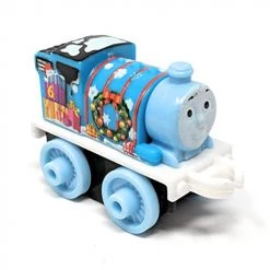 Fisher-Price Thomas & Friends Mini Train Christmas Holiday Percy 2 Inch Scale Engine