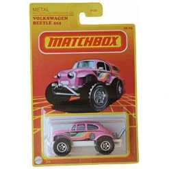 Matchbox Volkswagen Beetle 4x4, Pink 18/24