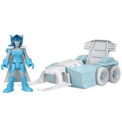 Imaginext DC Super Friends Slammers Vehicle & Mystery Figure Sets - GNN51 - Unopened Identified Blind Box ~ Ice And The Arctic Sled ~ Series 1 DC Comics