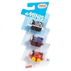Fisher-Price Thomas & Friends Minis Train Engines 3 Pack (Zebra Thomas, Construction Millie, Classic Victor). DWG25 CHL60 Asst. Made By .