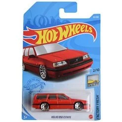 DieCast Hot Wheels Volvo 850 Estate, Factory Fresh 2/10 [red]