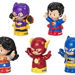 Fisher-Price DC Super Friends Figure Pack By Little People DC Comics 9 Fisher-Price DC Super Friends Figure Pack By Little People DC Comics
