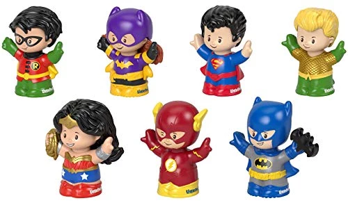Fisher-Price DC Super Friends Figure Pack By Little People DC Comics 5 Fisher-Price DC Super Friends Figure Pack By Little People DC Comics